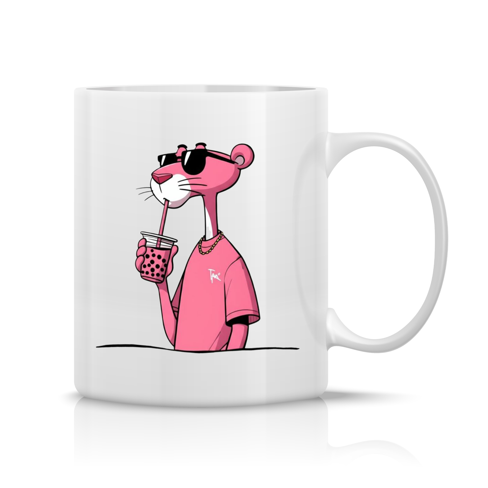 pink panther mug